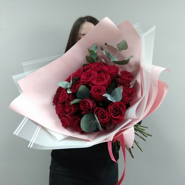 Розы в стильном оформлении