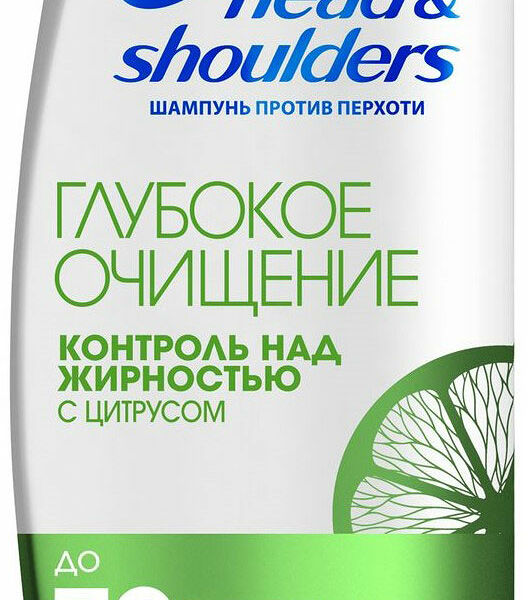 Шампунь Head Shoulders глубокое очищение и контроль над жирностью 300 мл