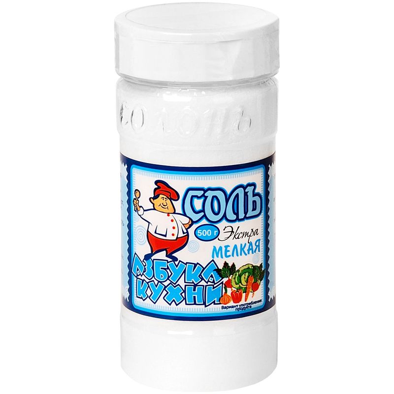 

Соль Азбука кухни Экстра мелкая