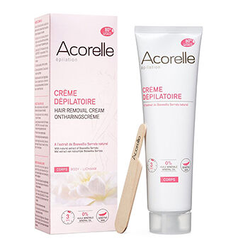 Крем для депиляции Acorelle тела c Пчелиным воском Алоэ-вера 1 шт Франция