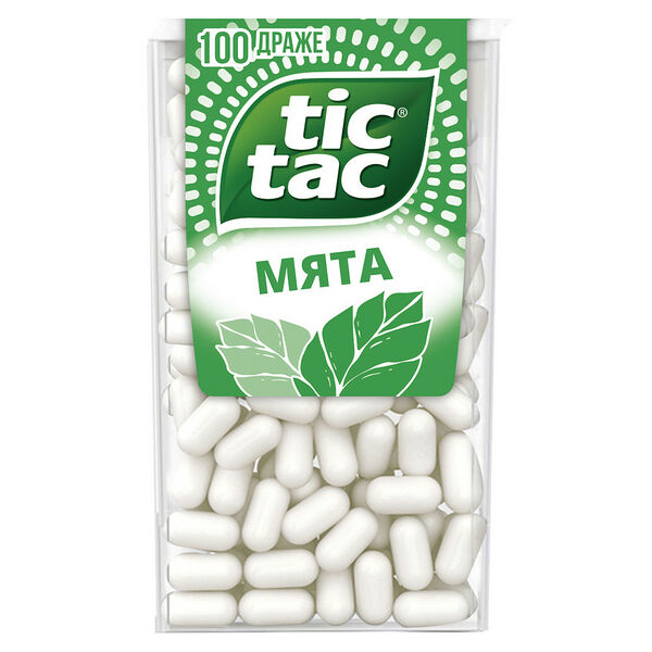 Драже Tic Tac со вкусом мяты