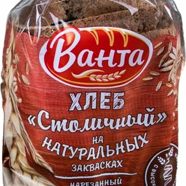 Хлеб Ванта Столичный нарезка