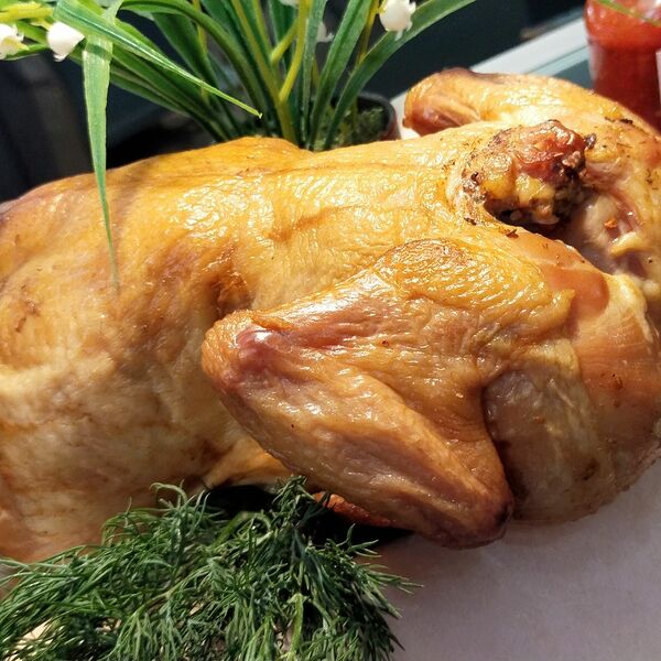 Курица копченая