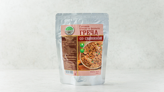 

Каша гречневая со свининой