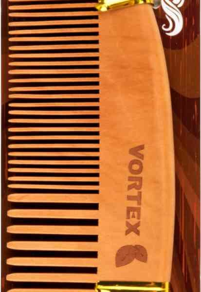 Расческа Vortex 51020 Гребень деревянная, 16×5 см