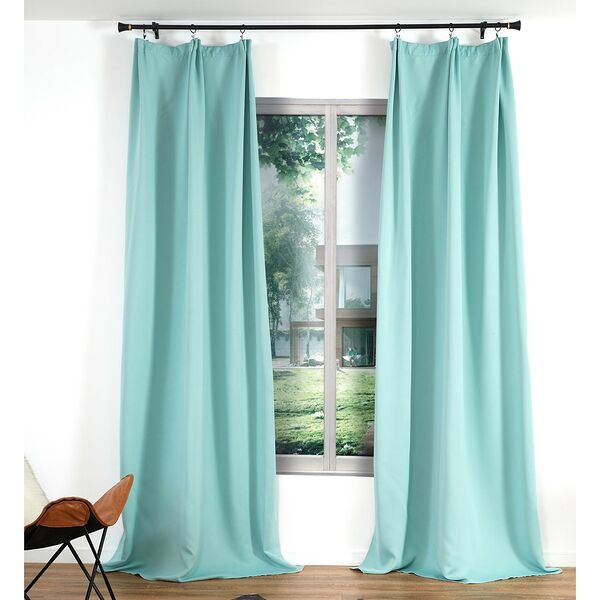 Комплект штор Блэкаут, 150х270 см, 2 шт, ментол