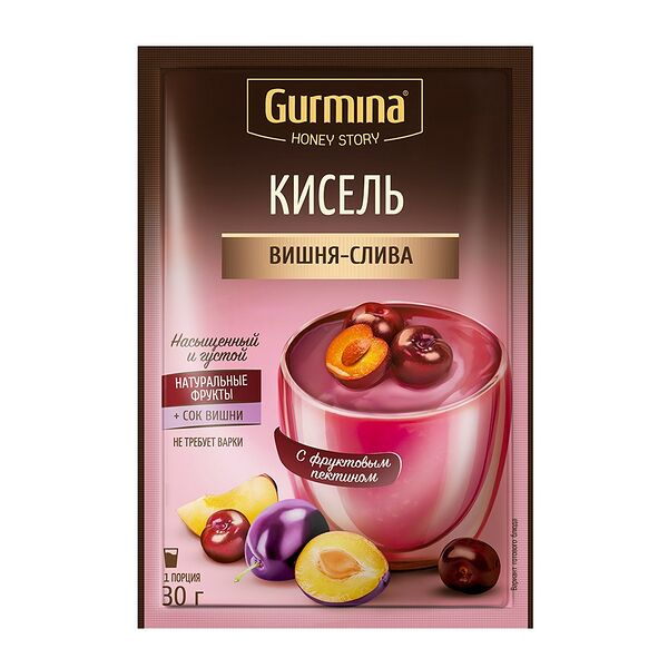Кисель Gurmina Вишня-слива 30г