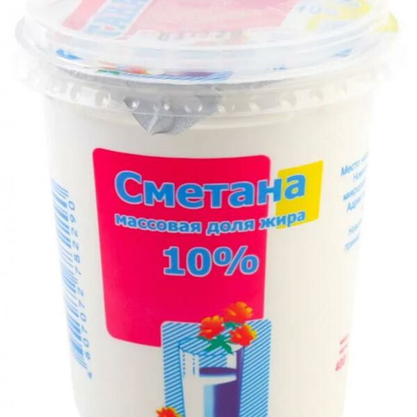 Сметана Ирмень 10%