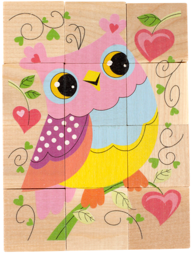 

Пазл для малышей ДЕСЯТОЕ КОРОЛЕВСТВО деревянный, 12 элементов, в ассортименте