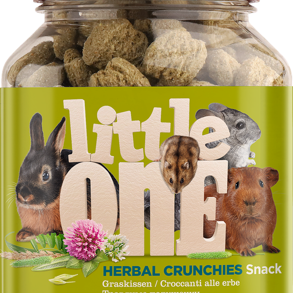 Лакомство для грызунов LITTLE ONE Травяные подушечки 100 г