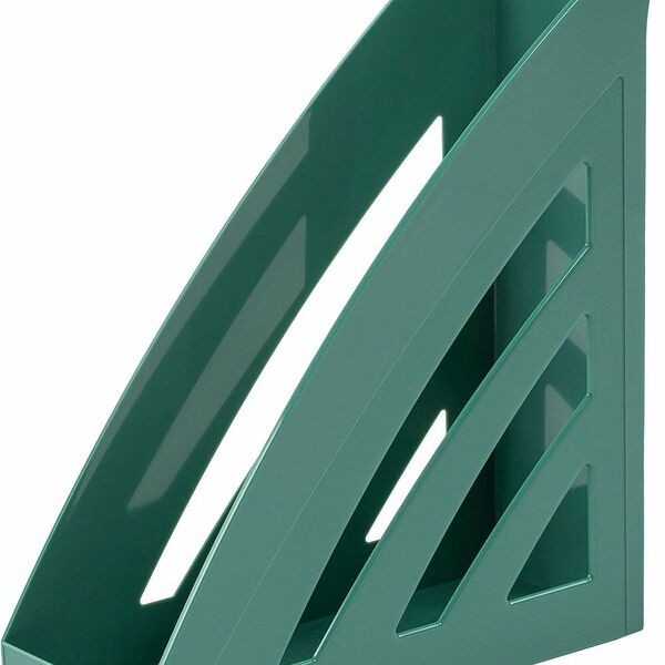 Лоток вертикальный Комус Ницца 90мм зеленый