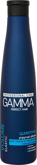 

Шампунь для волос Gamma Perfect Hair Упругий объем для тонких волос 350 мл