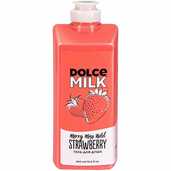 Гель для душа Dolce Milk Мисс Клубничный Компромисс 460мл