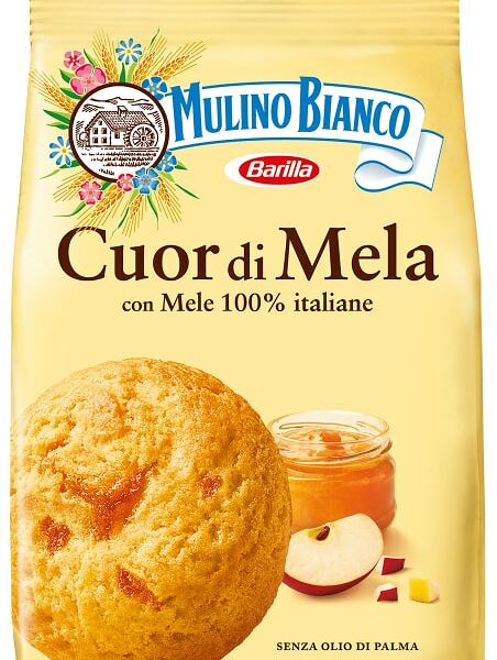 Печенье сдобное Mulino Bianco Песочное Cuor di mela 250г