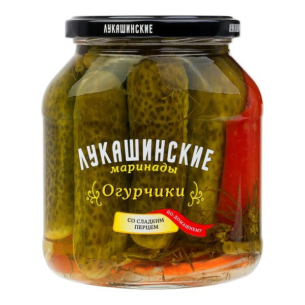 Огурчики по-домашнему Лукашинские маринады со сладким перцем