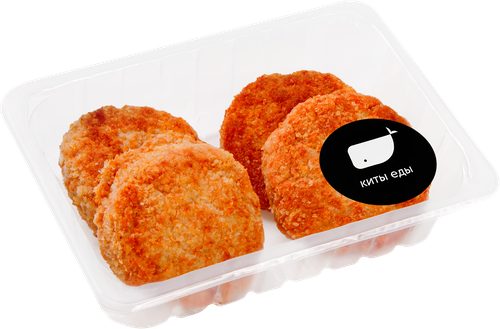 

Котлеты Киты еды лакомка куриные жареные мгс, вес