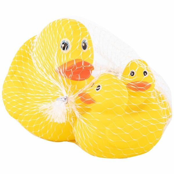 Игрушка для купания FANCY BABY Уточка с утятами Арт. UTK03, 3шт