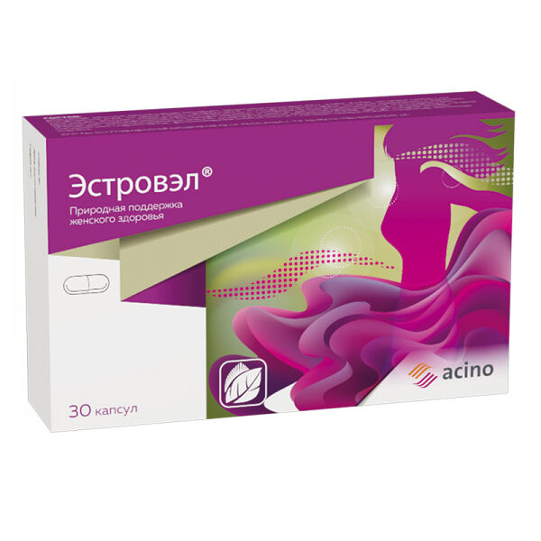 Эстровэл 30 шт капсулы