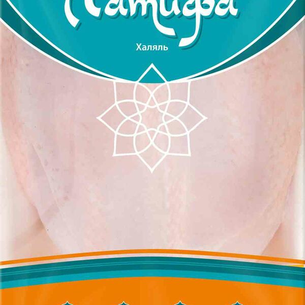 Грудка цыплят-бройлеров охлаждённая Латифа Халяль с кожей