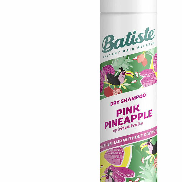 BATISTE Сухой шампунь для волос Pink Pineapple с ароматом тропических фруктов, 200 мл