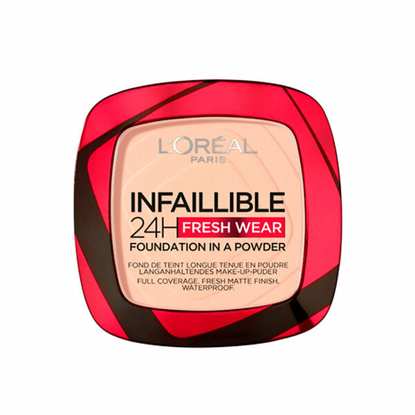 L'Oreal Paris Пудра нового поколения INFAILLIBLE СВЕЖИЙ ТОН, тон 180, 9г