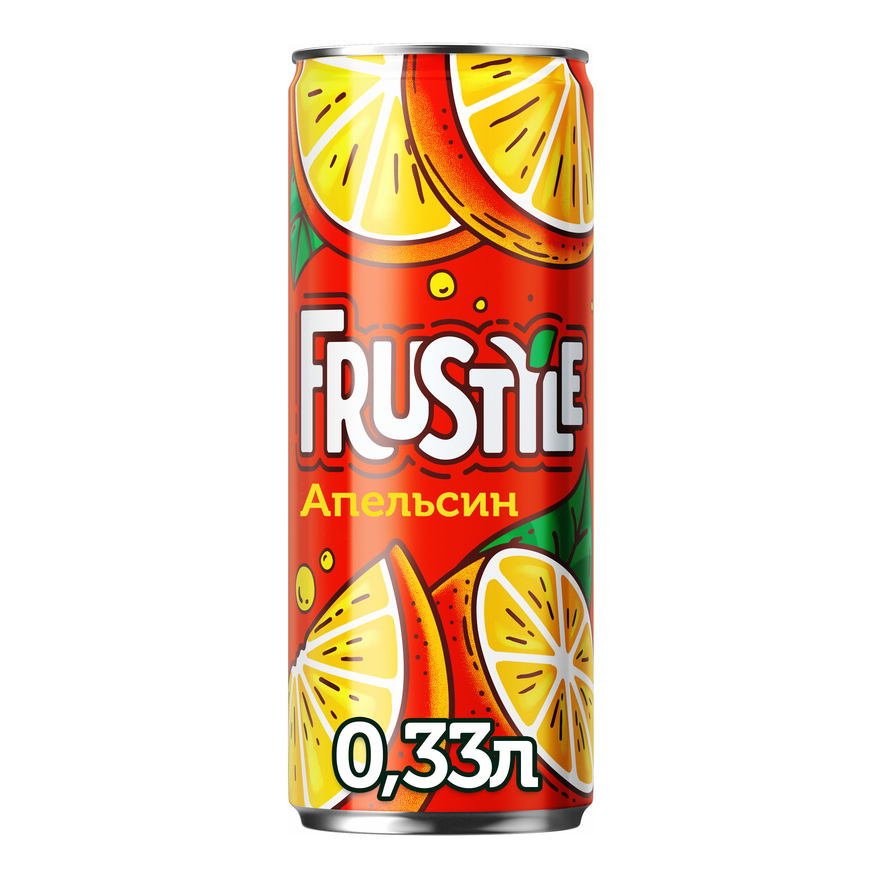 

Напиток газированный Frustyle Апельсин 0.33 л