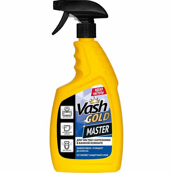 Чистящее средство Vash Gold MASTER для сантехники, 750 мл