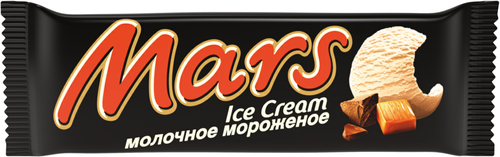 

Мороженое Mars с карамелью в глазури, без змж, батончик, 41 г