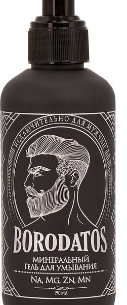Гель для умывания Borodatos минеральный 190мл