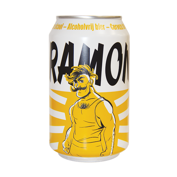 Пиво безалкогольное Ramon светлое 0.33 л ж/б