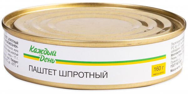 Паштет шпротный Каждый День