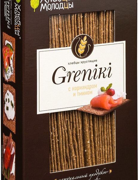 Хлебцы Хлебцы-молодцы Greniki с кориандром и тмином