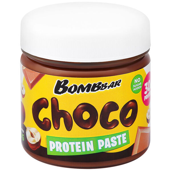 Паста шоколадная Bombbar Choco с фундуком без сахара 150 г