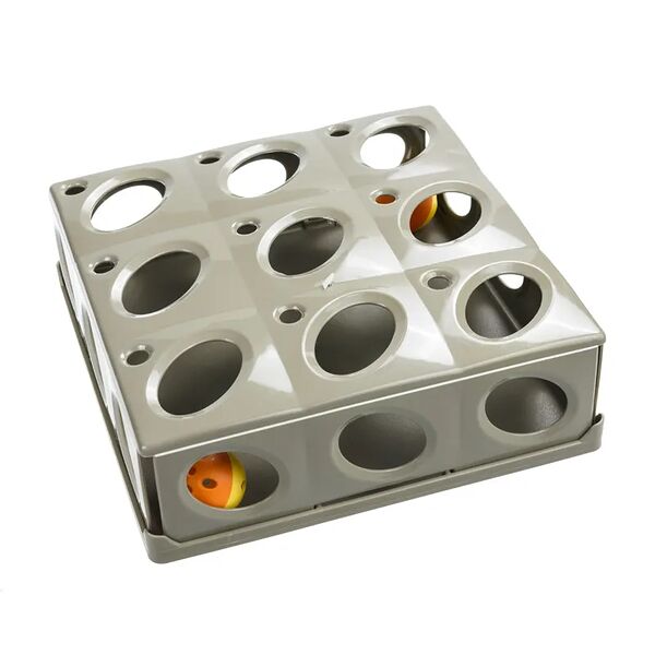 Игрушка для кошек Трек с мячиками 25х25х9 см