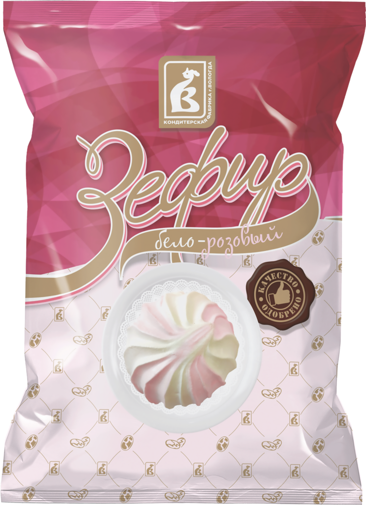 

Зефир ИМПЕРИЯ Бело-розовый, 250г