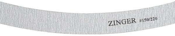 Пилка Zinger наждак для натуральных ногтей бумеранг