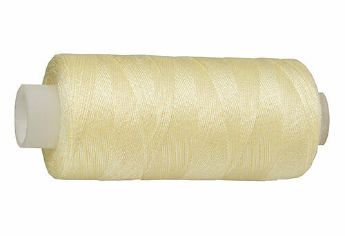 Нитки 40/2 универсальные, 400ярд, Bestex(002 бело-желтый)