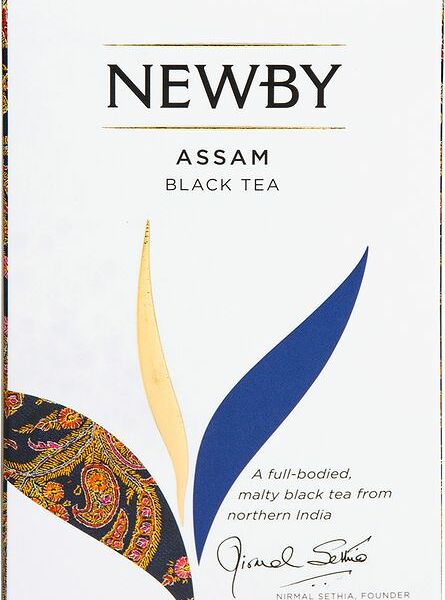 Чай черный Newby Assam в пакетиках, 50г