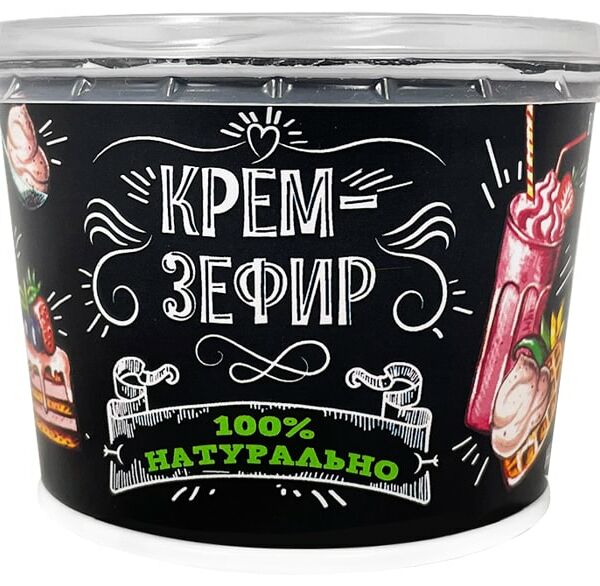 Изделие кондитерское Крем-зефир сахаристое Классический 130г