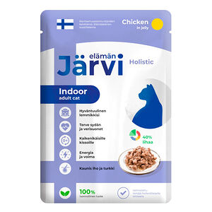 Jarvi пауч для домашних кошек (кусочки в желе) Курица
