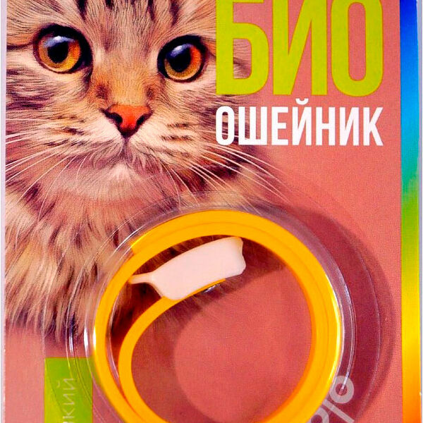 Биоошейник для кошек Favorite от блох и клещей 35см