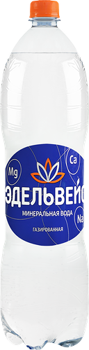 Вода минеральная Эдельвейс газированная 1.5л