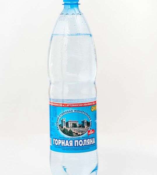 Вода минеральная Горная поляна газированная 1500 мл