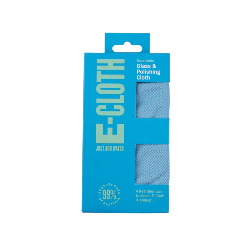 

Салфетка e-cloth для полировки и очистки стекла (цвет в ассортименте) Великобритания