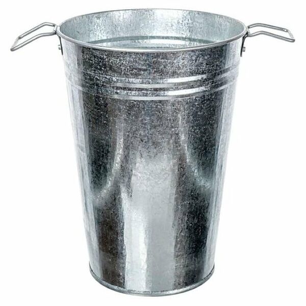 Ваза Азалия Декор с ручками металл, D21xH30 см