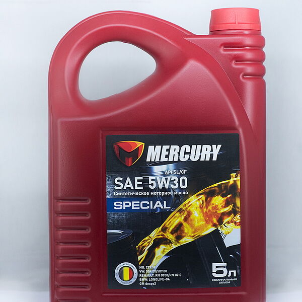 Моторное масло Mercury SAE 5W-30 API SL/CF 5л