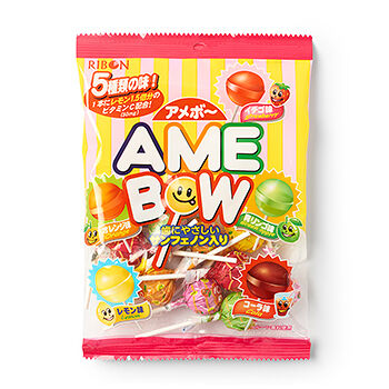 Леденцы на палочке Amebow ассорти RIBON, Япония