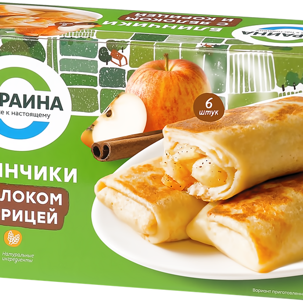 Блинчики ОКРАИНА с яблоком и корицей