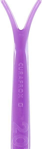 Скребок для языка Curaprox одиночный  узкий