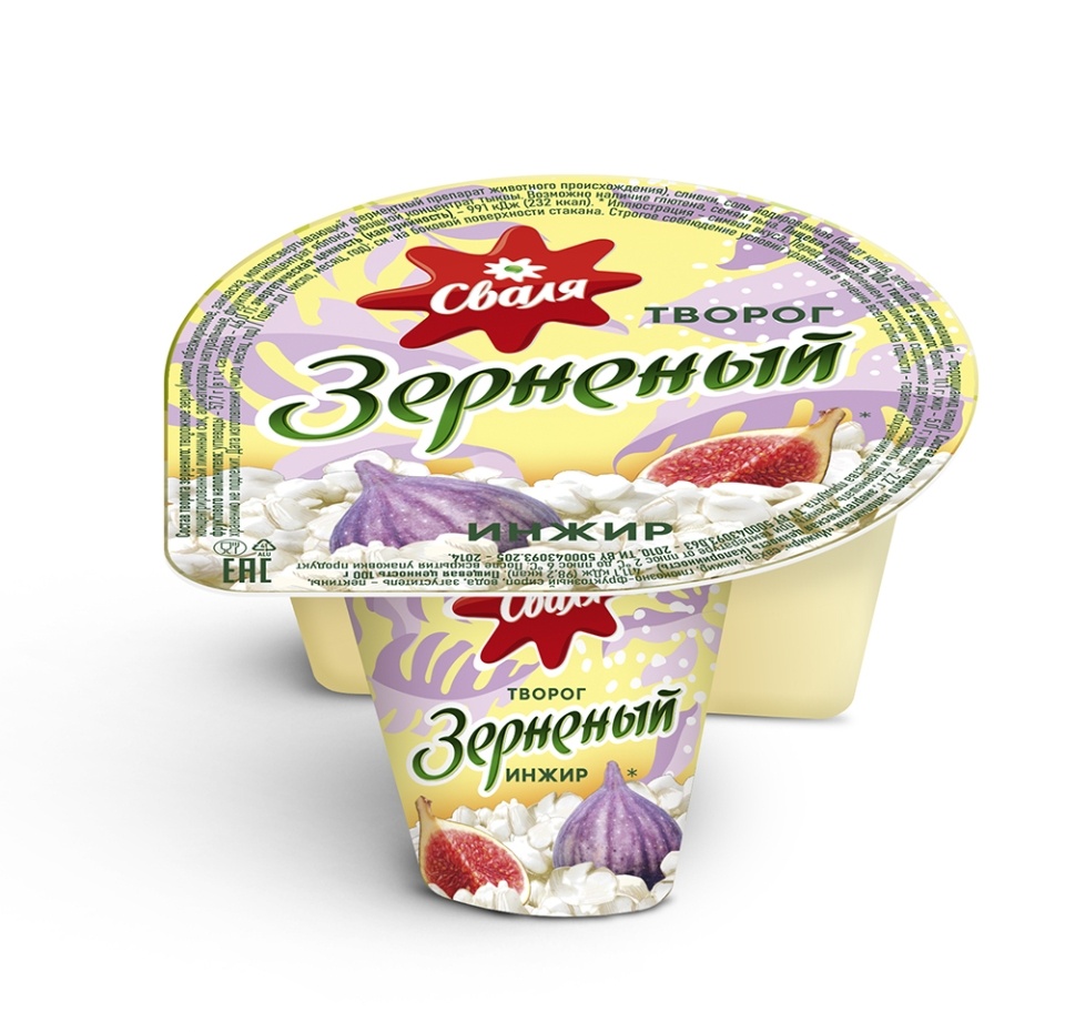 

Творог зерненый Сваля с инжиром БЗМЖ